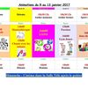 planning de la semaine