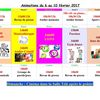 Planning de la semaine