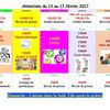 Planning de la semaine