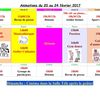Planning de la semaine