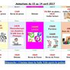 Planning de la semaine
