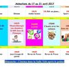 Planning de la semaine
