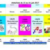 Planning de la semaine