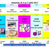 planning de la semaine