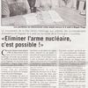 La cérémonie de Liourdres annoncée dans la presse