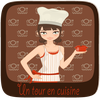 Tartelette Tatin d'ail et petits oignons jaunes