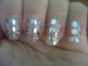 Nail art "Silver fever"