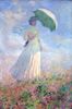Mouvement- "La femme à l'ombrelle" de Claude Monet