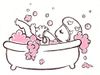 Le bain : un moment détente