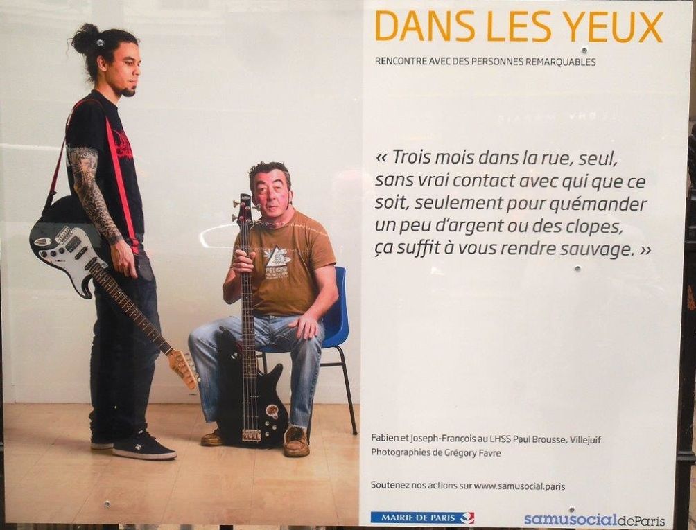 On rencontre des personnes