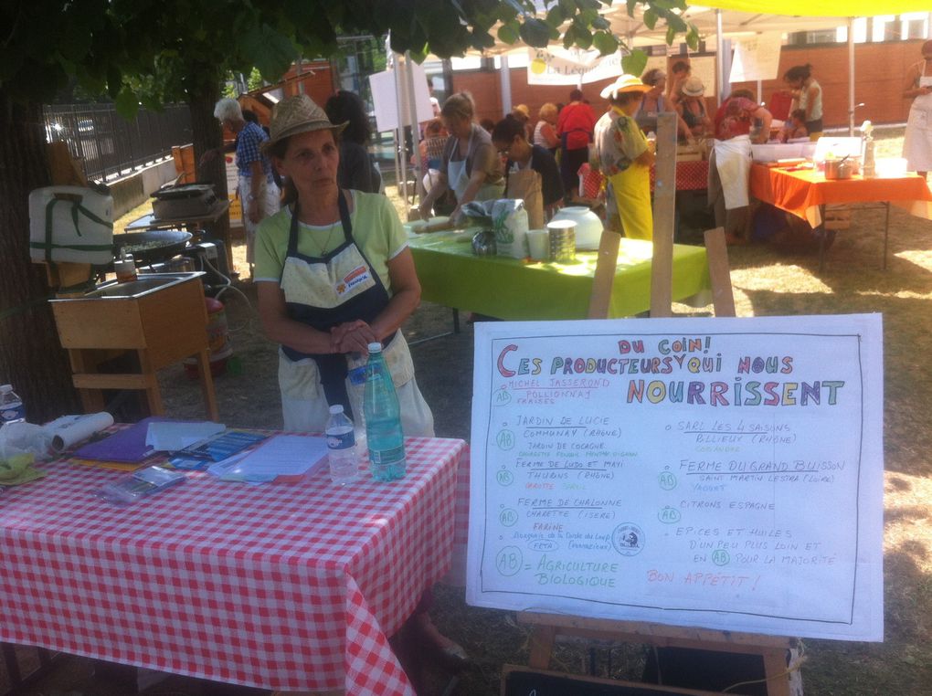 les 3 et 4 juin: Cuisine participative aux Quartiers en Fête, Lyon 8