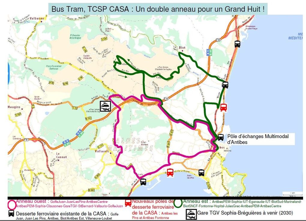 Pour des transports collectifs performants et gratuits