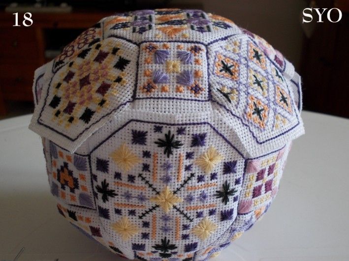 Quaker Ball en Points Fantaisie, Tutoriel de montage 2ème partie