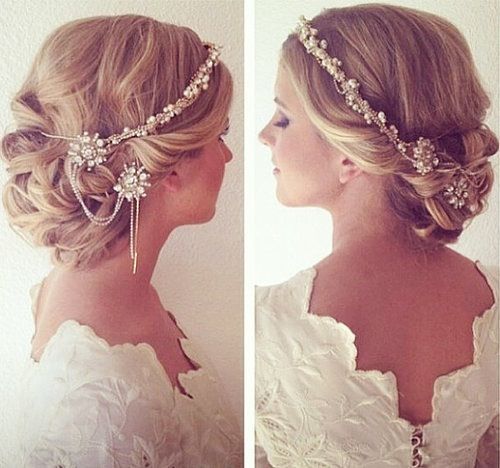 Coiffures de mariage Gatsby et