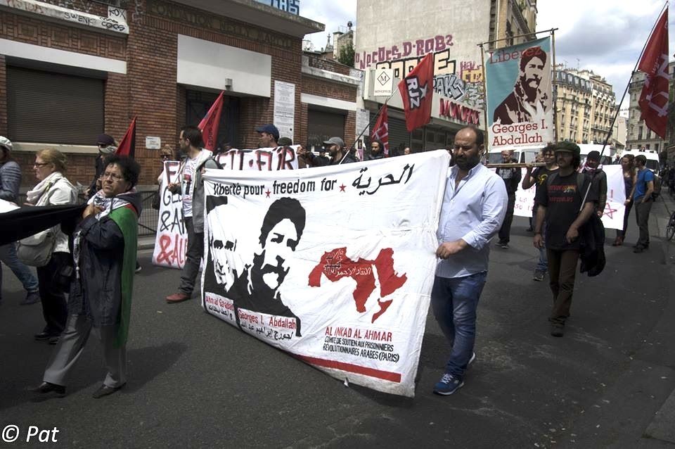 Georges Ibrahim Abdallah : manifestation du 19 juin 2016 en images.