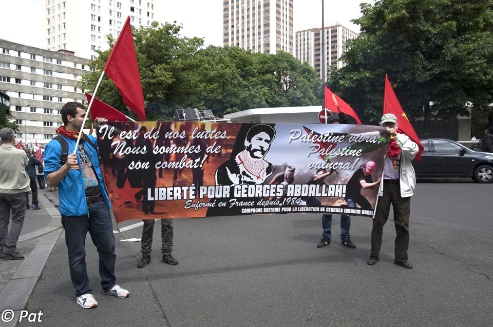 Georges Ibrahim Abdallah : manifestation du 19 juin 2016 en images.