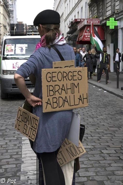 Georges Ibrahim Abdallah : manifestation du 19 juin 2016 en images.