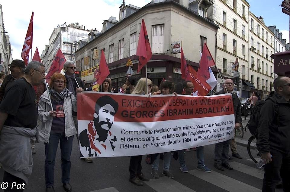 Georges Ibrahim Abdallah : manifestation du 19 juin 2016 en images.