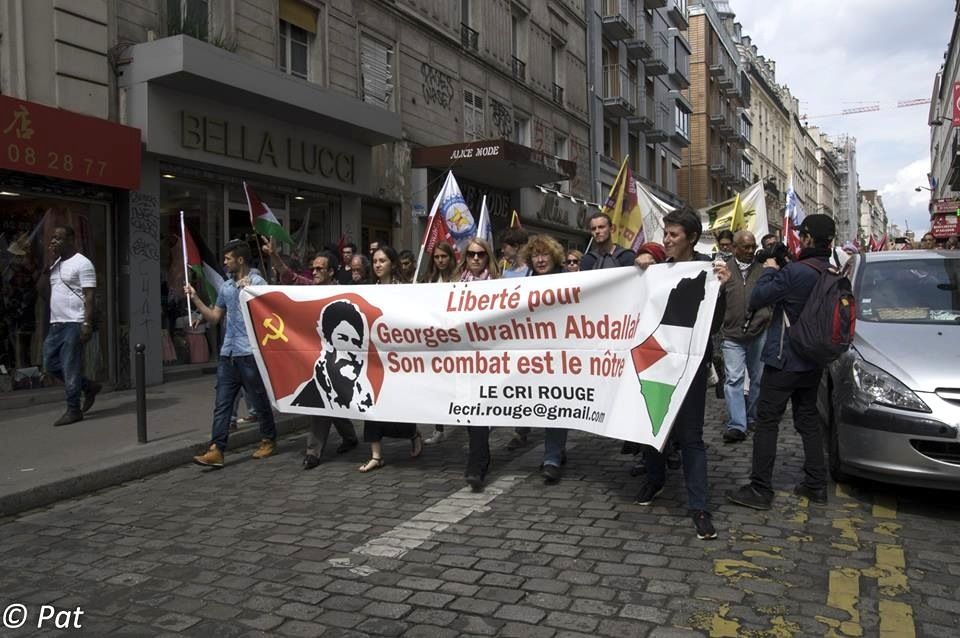 Georges Ibrahim Abdallah : manifestation du 19 juin 2016 en images.