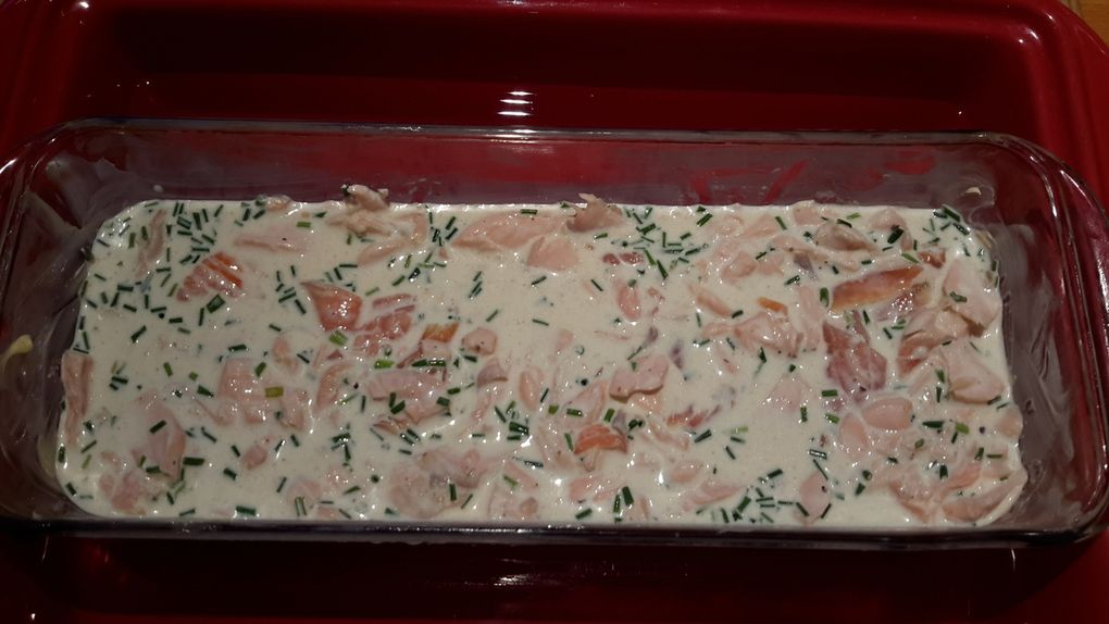 Terrine de saumon et saumon fumé au cookeo, companion ou thermomix