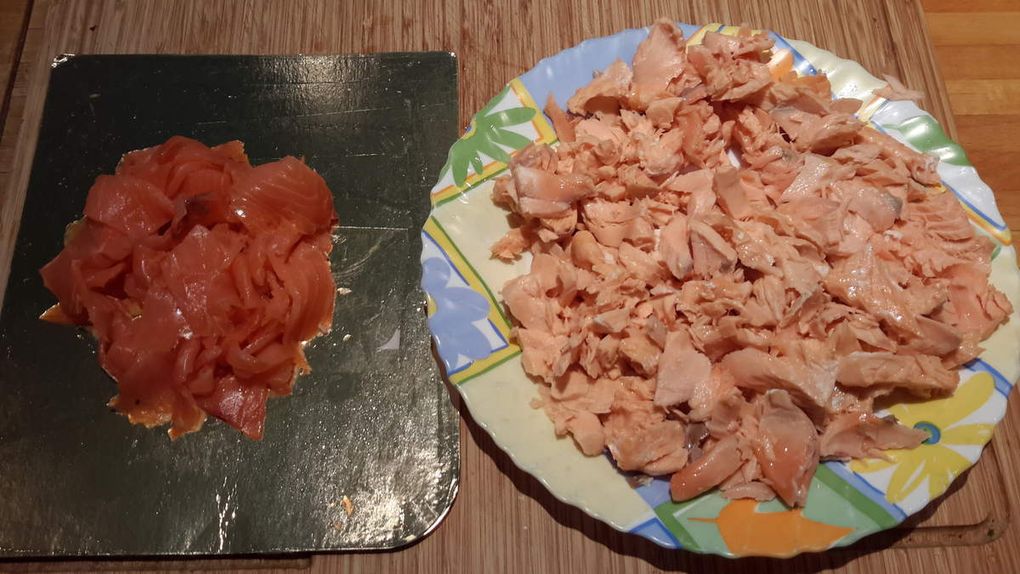 Terrine de saumon et saumon fumé au cookeo, companion ou thermomix