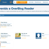Noticia verañegua: ¡sale el Reader de OverBlog!