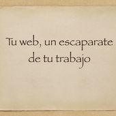 Tu web, un escaparate de tu trabajo - Emilio Márquez