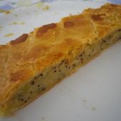 Chausson des rois à la pomme, cannelle et pavot -