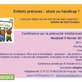 Conférence sur la précocité - parenvie78.overblog.com