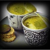 PREPARATION DE PETITES CREMES AU THE VERT MATCHA - CLG Création Version 2.0