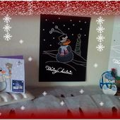 NOËL : MON PREMIER ATELIER - LES BONSHOMMES DE NEIGE ! - CLG Création Version 2.0