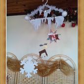 NOËL : UN MOBILE DE NOËL CINTRE - CLG Création Version 2.0