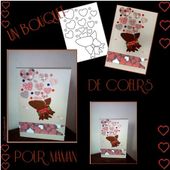 FETE DES MERES 2015 - CARTE BOUQUET DE COEURS - CLG Création Version 2.0