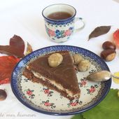 Gâteau à la châtaigne et brousse de brebis: un dessert de hobbit !
