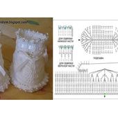 Chaussons pour bébé et leurs grilles gratuites ! - Modèles pour Bébé au Crochet