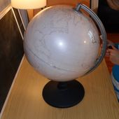 Globe terrestre - Les Ateliers de Cathy