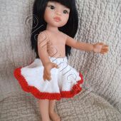 tuto gratuit Paola reina : jupe virevoltante - Chez Laramicelle