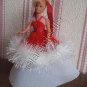 tuto gratuit poupée: mini miss Noël - Chez Laramicelle