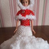 tuto gratuit barbie : cape pour Noël - Chez Laramicelle