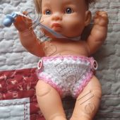 tuto gratuit bébé paola : petite couche - Chez Laramicelle