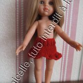tuto gratuit poupée paola reina: jupe volantée pour débutantes - Chez Laramicelle