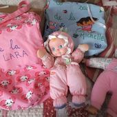 N°321 Le sac de la poupée Lara : à vendre ! - Le-voyage-du-sac-à-cadeaux