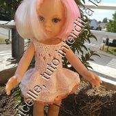 tuto gratuit poupée paola reina/chérie de corolle : robe estivale en coton
