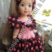 tuto gratuit poupée paola reina, chérie de corolle...:robe empiècement ruban - Chez Laramicelle