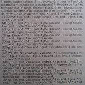 tuto gratuit : différents points de tricot - Chez Laramicelle