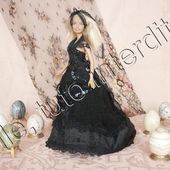 tuto gratuit barbie : la mariée s'habille en noir