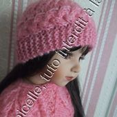 tuto gratuit poupée: bonnet à torsade - Chez Laramicelle