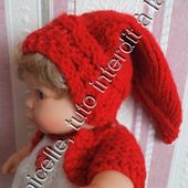 tuto gratuit poupée : bonnet de lutin - Chez Laramicelle