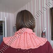 le snood couvre épaule est fini - Chez Laramicelle