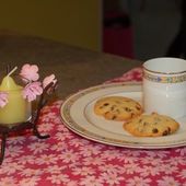 Cookies aux pépites de chocolat.